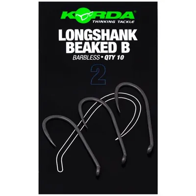 Obrázok produktu pre Korda Longshank Beaked Barbless - veľkosť: 2