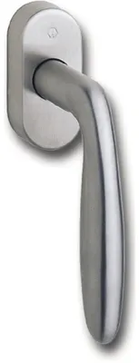 Produktbild von Fenstergriff HOPPE Verona 1660393 7x35mm silber eloxiert Vierkantgriff
