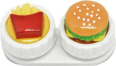 Produktbild von Fast Food Kontaktlinsenbehälter