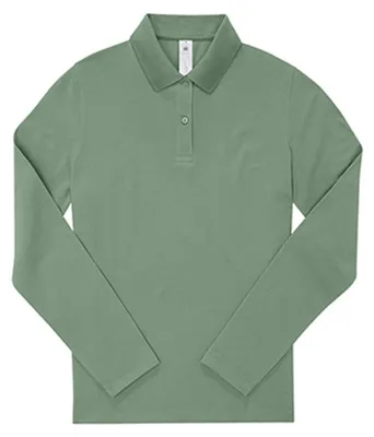 Immagine prodotto di B&C - Camicia "My Polo" da donna a maniche lunghe LT2695 (XL) (verde Amalfi)