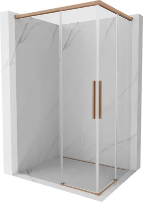 Produktbild von Mexen Rox Duschkabine Schiebetür 90 x 70 cm, transparent, Chrom - 8C2-090-070-01-00