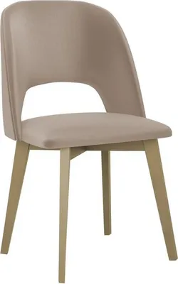 Image de Chaise de salle à manger rembourrée AFTON 7 - chêne Sonoma / beige
