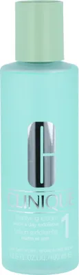 Obrázok produktu pre Clinique Clarifying Lotion 1, Pleťová voda, 400 ml, Veľmi suchá koža, Zjasnenie, Vyhladenie, Fľaša, Water\Aqua\Eau , Alcohol Denat. , Glycerin , Butylene Glycol , Hamamelis Virginiana (Witch Hazel)...