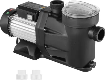 Zdjęcie produktu dla Pompa do basenu naziemnego SucceBuy 2 KM, 220 V-240 V, dwie prędkości, 33000 l/h,