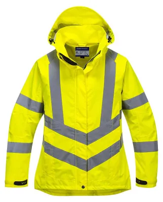 Produktbild von Portwest LW70 Atmungsaktive Warnschutzjacke für Damen Yellow Gr. L