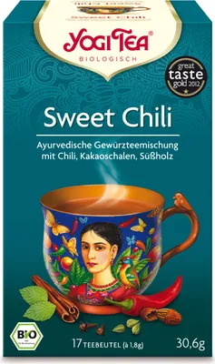 Produktbild von Yogi Tea Sweet Chili  Filterbeutel 17X1.8 g