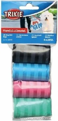 Obrázok produktu pre TRIXIE 22840, Čierna, Modrá, Zelená, Ružová, Plast, 20 kusov, Blistr