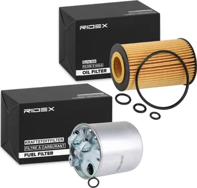 Produktbild von RIDEX Filterset Inspektionspaket Filtersatz passend für MERCEDES-BENZ C-Klasse Limousine (W204) C-Klasse T-modell (S204) C-Klasse T-modell (S205)