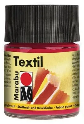 Obrázok produktu pre Marabu 17160005031, Červená, farba na textil, Tekuté, 50 ml, 1 kusov