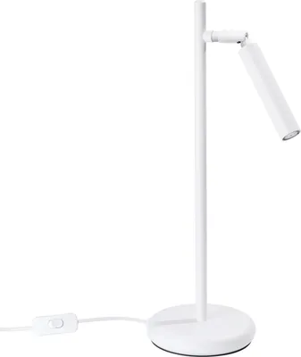 Produktbild von Tischlampe PASTELO Weiß 1xG9 8W Stahl 43x20x14cm Sollux Lighting