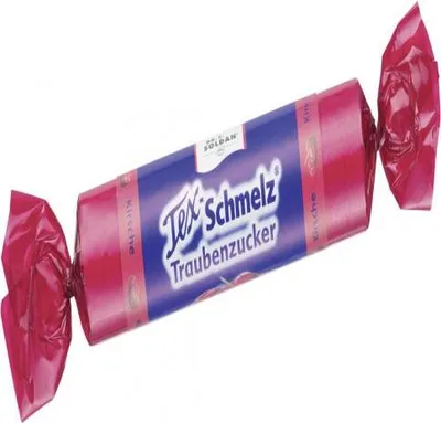 Produktbild von Soldan Tex Schmelz Traubenzucker Kirsche Rolle 33 g