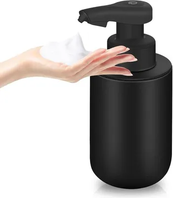 Immagine prodotto di Dispenser per sapone in Vetroceramica nero, impermeabile