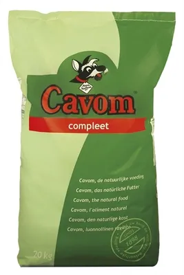 Produktbild von Cavom Compleet 24/16,5 Adult Hundefutter Trockenfutter kaltgepresst 20 kg