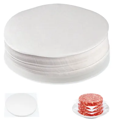 Backpapier für Hamburgerpresse, 11 cm, antihaftbeschichtet, 500 Blatt