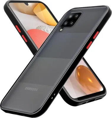Produktbild von Cadorabo Hülle für Samsung Galaxy A42 5G / M42 5G Schutz Hülle in Transparent Handyhülle Hybrid Schutzhülle Etui TPU