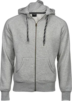 Produktbild von Tee Jays 5435 | Hooded Zip-Sweat Jacket - Farbe: Heather Grey - Größe: L