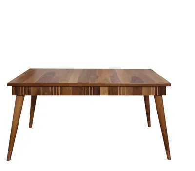 Image de Tables Table en bois Table en métal Table de salle à manger de luxe Meubles design italien Bois Nouveau