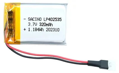 Produktbild von 402535 3.7V 320 mAh, PCM, MOLEX