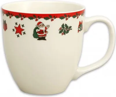 Obrázok produktu pre Thun 1794 Vianočný hrnček v slonovinovej farbe, 0,36 l, český porcelán, Thun