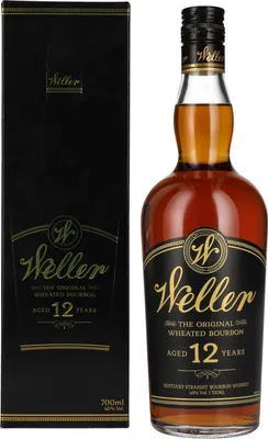 Produktbild von Weller 12 Years Old The Original Wheated Bourbon Whiskey 45% Vol. 0,7l in Geschenkbox