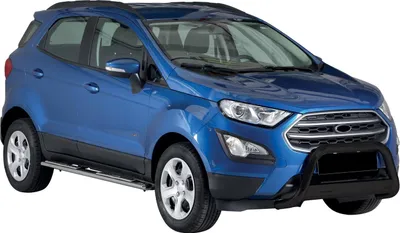 Immagine prodotto di Barra di protezione paraurti anteriore per Ford Ecosport 2018-2022 ø63mm acciaio nero