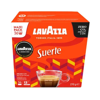 Produktbild von Lavazza Suerte, Kaffeekapsel, Espresso, Dunkle Röstung, A Modo Mio, 36 Tassen, 13/13