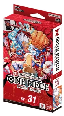 Obrázok produktu pre One Piece: The Card Game – ST-31 – Starter Deck – Red Monkey.D. Luffy