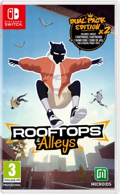 Zdjęcie produktu dla Microids Rooftops & Alleys: The Parkour Game - Dual Pack Edition, Nintendo Switch, oczekujące na klasyfikację