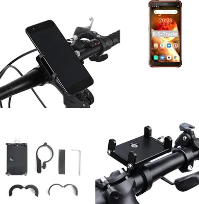 Produktbild von K-S-Trade Handyhalterung für das Fahrrad kompatibel mit Blackview BV6600 Halter Lenkstange Fahrradhalterung Motorrad Bike Mount Befestigung