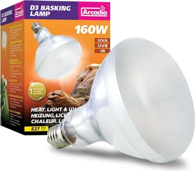 Produktbild von Arcadia - D3 UV Basking Lampe, E27 - 160W