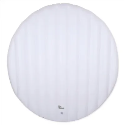 Produktbild von Whirlpoolabdeckung, geeignet für Whirlpools, rund 140 x 140 cm, aufblasbar, staub- und wasserdicht, mit Griff.