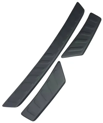Für VW Tiguan 5N ab 2007-2015 Ladekantenschutz SCHWARZ ABS Kunststoff in der Farbe SCHWARZ von Goingfast
