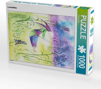 Produktbild von CALVENDO Puzzle Lavendelfee | 1000 Teile Lege-Größe 64x48cm Foto-Puzzle für glückliche Stunden