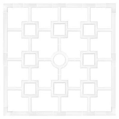Immagine prodotto di Decorazione per pareti e soffitti: fregio, stucco, resistente agli urti, modello B5007