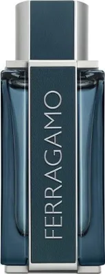 Zdjęcie produktu dla Salvatore Ferragamo Ferragamo Intense Leather, Mężczyźni, 100 ml, Leathery Aromatic Salty, ALCOHOL DENAT. (SD ALCOHOL 39-C), PARFUM (FRAGRANCE), AQUA (WATER), ETHYLHEXYL METHOXYCINNAMATE,..., 1 szt.
