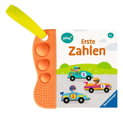 Obrázek produktu pro Ravensburger Play+ flip&pop: Erste Zahlen (Mein allererstes Beißbuch), Baby-Buch ab 6 Monate