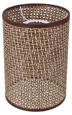Rotan Lampenkap E14/E27, geflochten, 19,8x14x14 cm