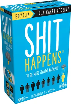 Immagine prodotto di Gioco Shit Happens Carte da gioco Edizione per famiglie