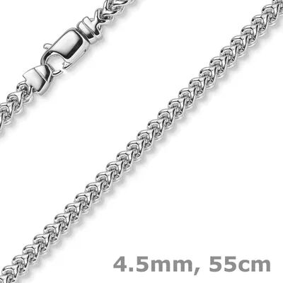 4-5mm-Franco-Kette-aus-750-Weißgold-55cm