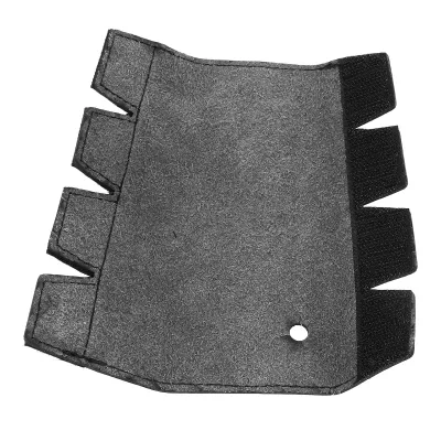 Imagen del producto de Protector para la mano de trompa francesa, protector para la mano de trompa, protector de cuero para la mano de trompa francesa, funda protectora para la mano de trompa francesa, almohadilla para la mano de trompa francesa, accesorio para instrumento