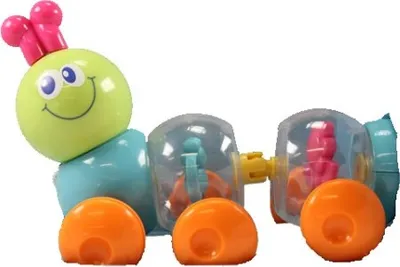 Produktbild von Happy People 40723 Nachziehraupe Baby Spielzeug