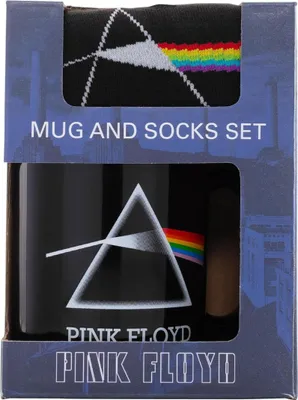 Image de Pyramid Avec Tasse Et Chaussettes Pink Floyd Dsotm Set Cadeau 315ml Transparent EU 36-41 Transparent EU 36-41