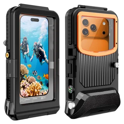 Image de Solidchoice - Étui de téléphone étanche pour une utilisation sous l'eau