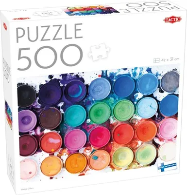 Produktbild von Tactic Lovers Water colors, 500 Stück(e), Kunst, 8 Jahr(e)