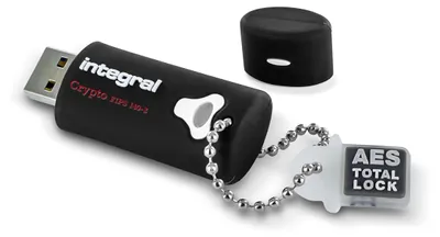 Produktbild von Integral 64GB Crypto-140-2 256-Bit 3.0 USB Stick verschlüsselt - FIPS 140-2