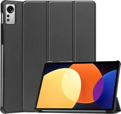 Produktbild von Hülle für Xiaomi Pad 5 Pro 12.4 Zoll Smart Cover Etui mit Standfunktion und Auto Sleep/Wake Funktion Schwarz