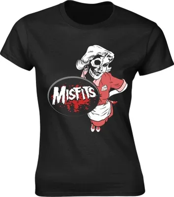 Obrázek produktu pro Misfits - Dámské tričko "Waitress" PH2559 (L) (černá)