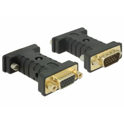 Produktbild von DeLOCK 63326, VGA (D-Sub), VGA (D-Sub) + USB, Schwarz