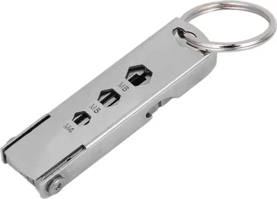 Produktbild von 12 in 1 Multifunktions-Schraubendreher Schlüsselanhänger Nagelfeile Mini-Messer Telefonhalter