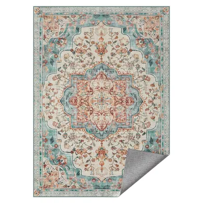 Produktbild von Orientteppich, SONGMICS HOME, Wohnzimmerteppich, rutschfester Teppich, Vintage-Stil